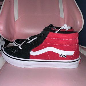 Vans Skate Grosso Mid 'Black Red'
